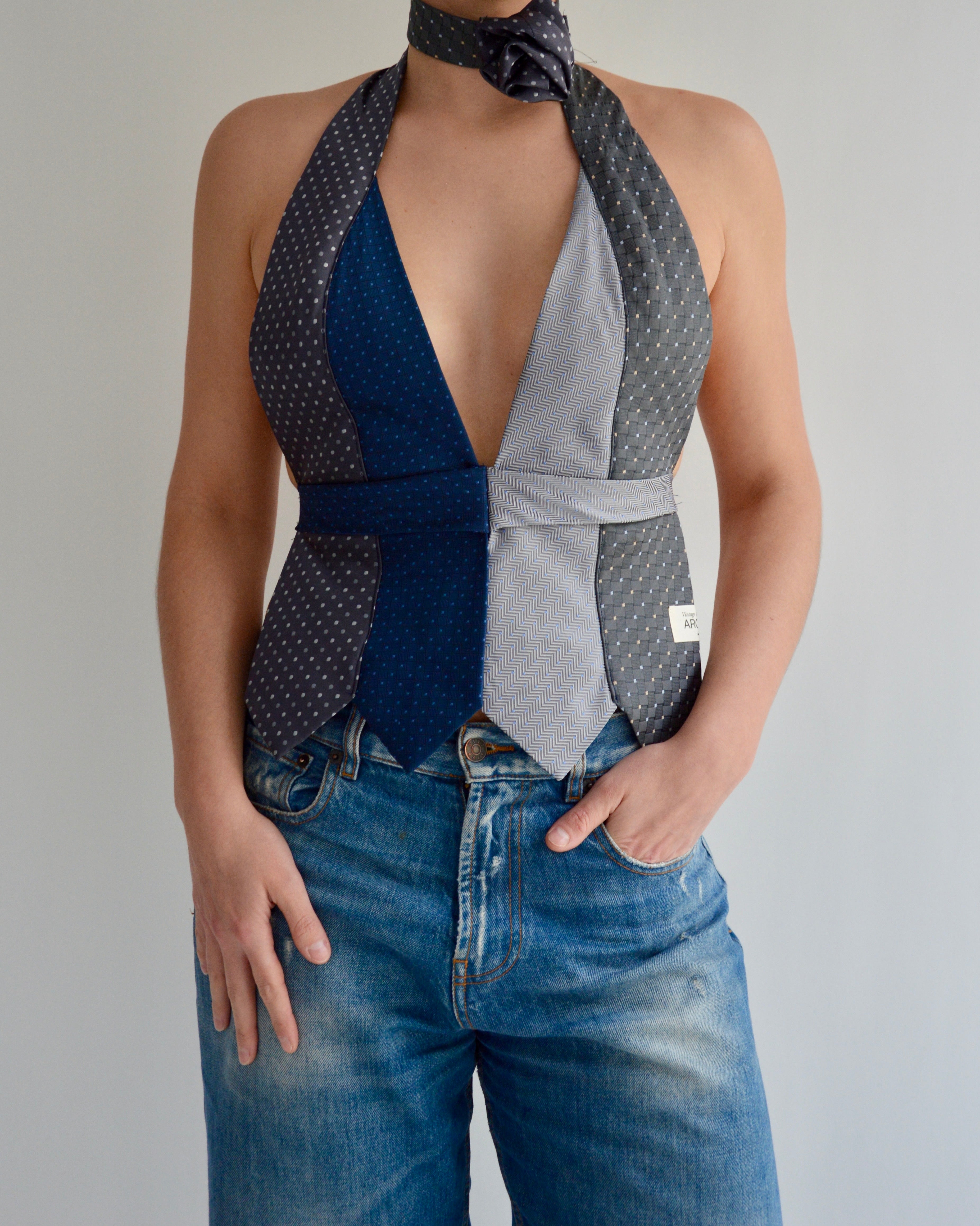 Tie Top & Flower Choker - nº 65 (M)