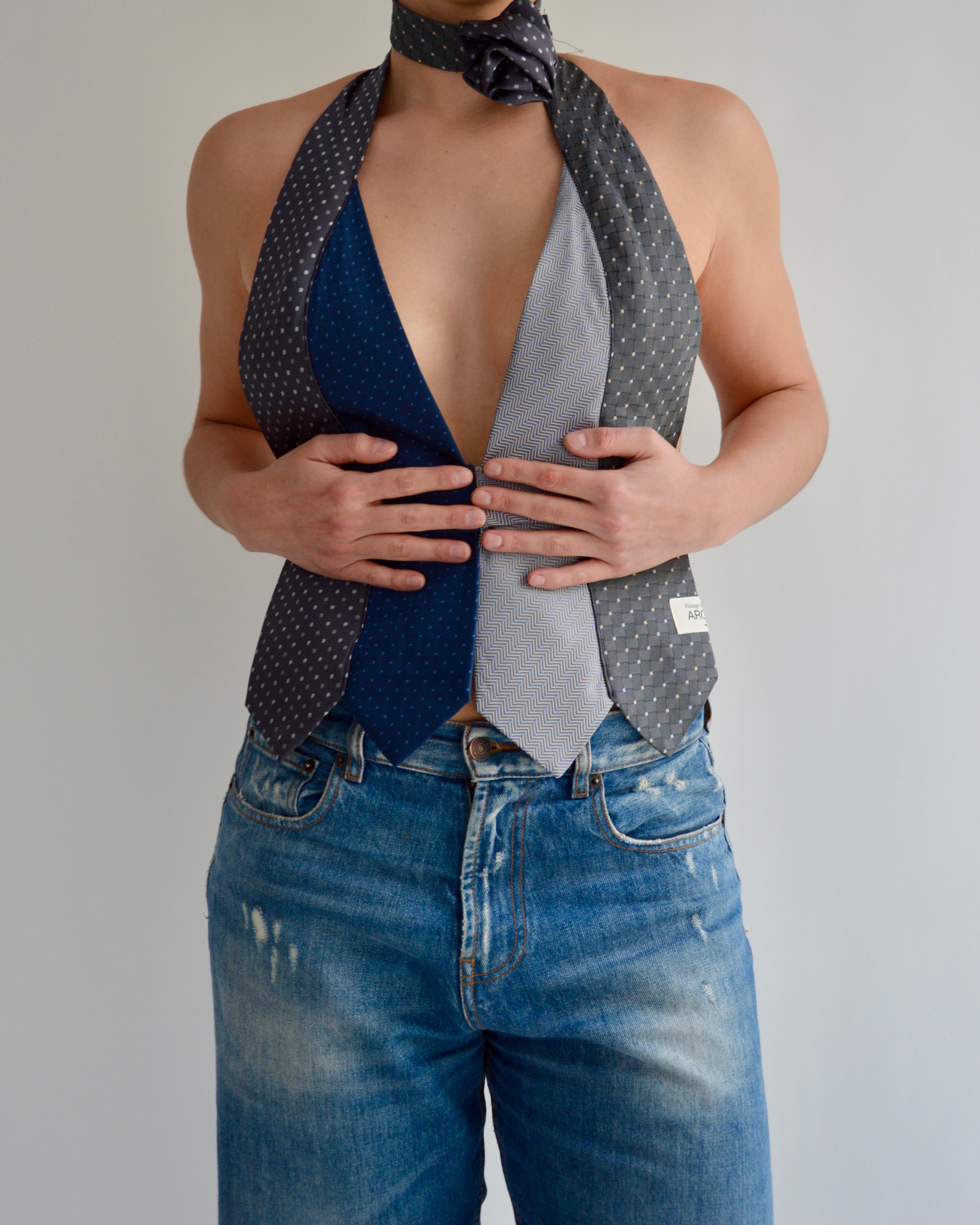 Tie Top & Flower Choker - nº 65 (M)