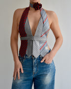 Tie Top & Flower Choker - nº 70 (XS)