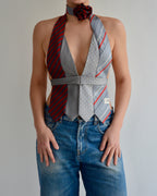 Tie Top & Flower Choker - nº 70 (XS)