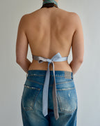 Top con lazo - Azules y rojos (talla pequeña)
