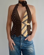 Tie Top & Flower Choker - nº 74 (M)