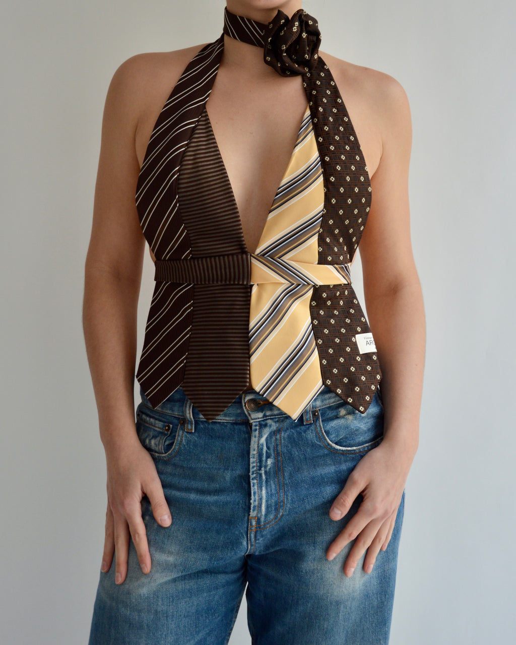 Tie Top & Flower Choker - nº 74 (M)