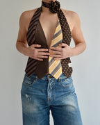 Tie Top & Flower Choker - nº 74 (M)