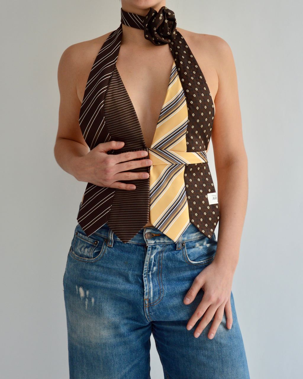 Tie Top & Flower Choker - nº 74 (M)