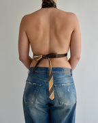 Tie Top & Flower Choker - nº 74 (M)