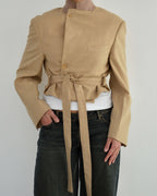 Tied-up Blazer - Cream (L)