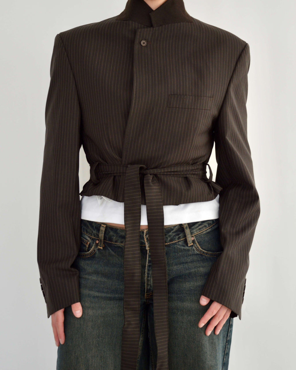 Tied-up Blazer - Brownie (M)