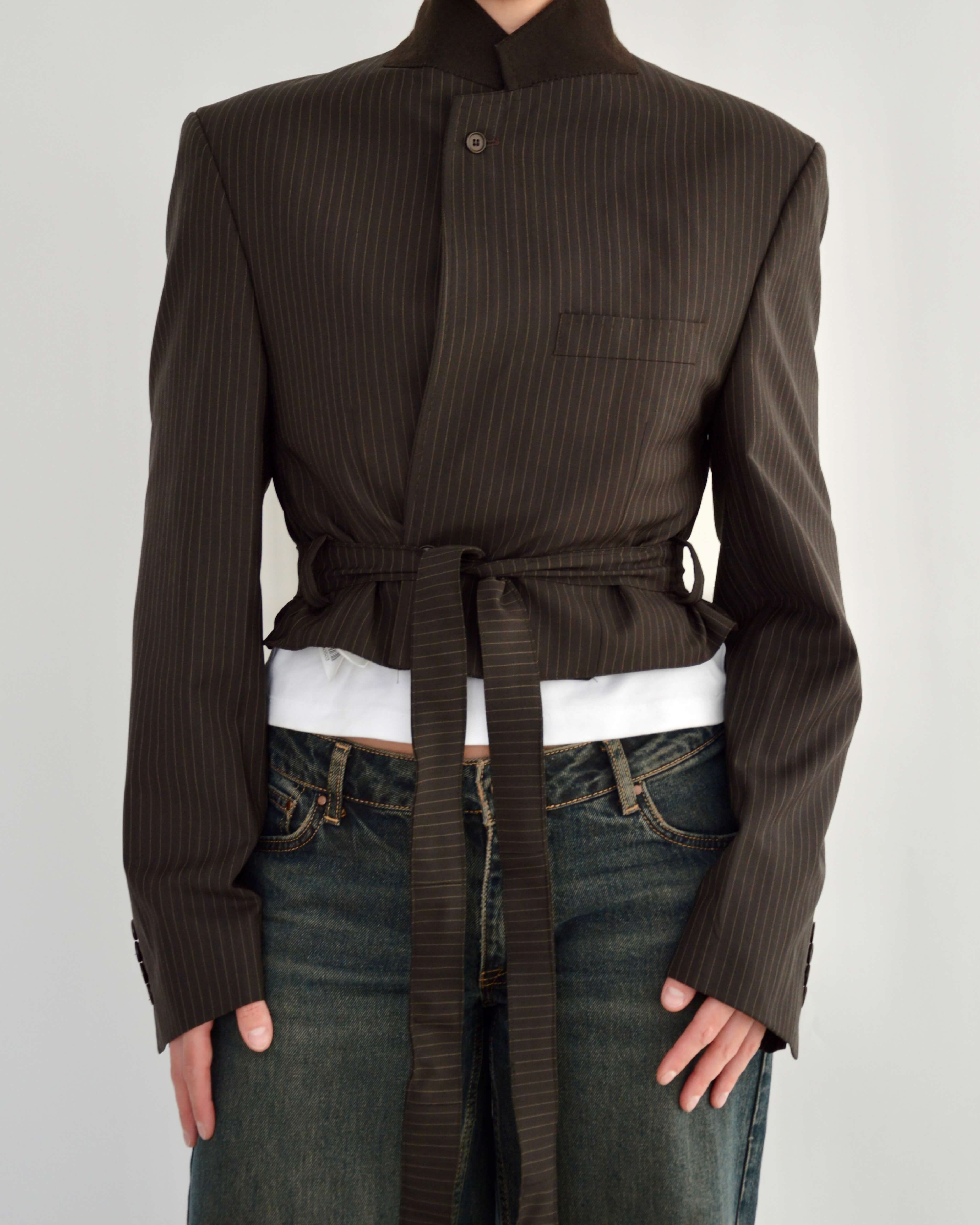 Tied-up Blazer - Brownie (M)