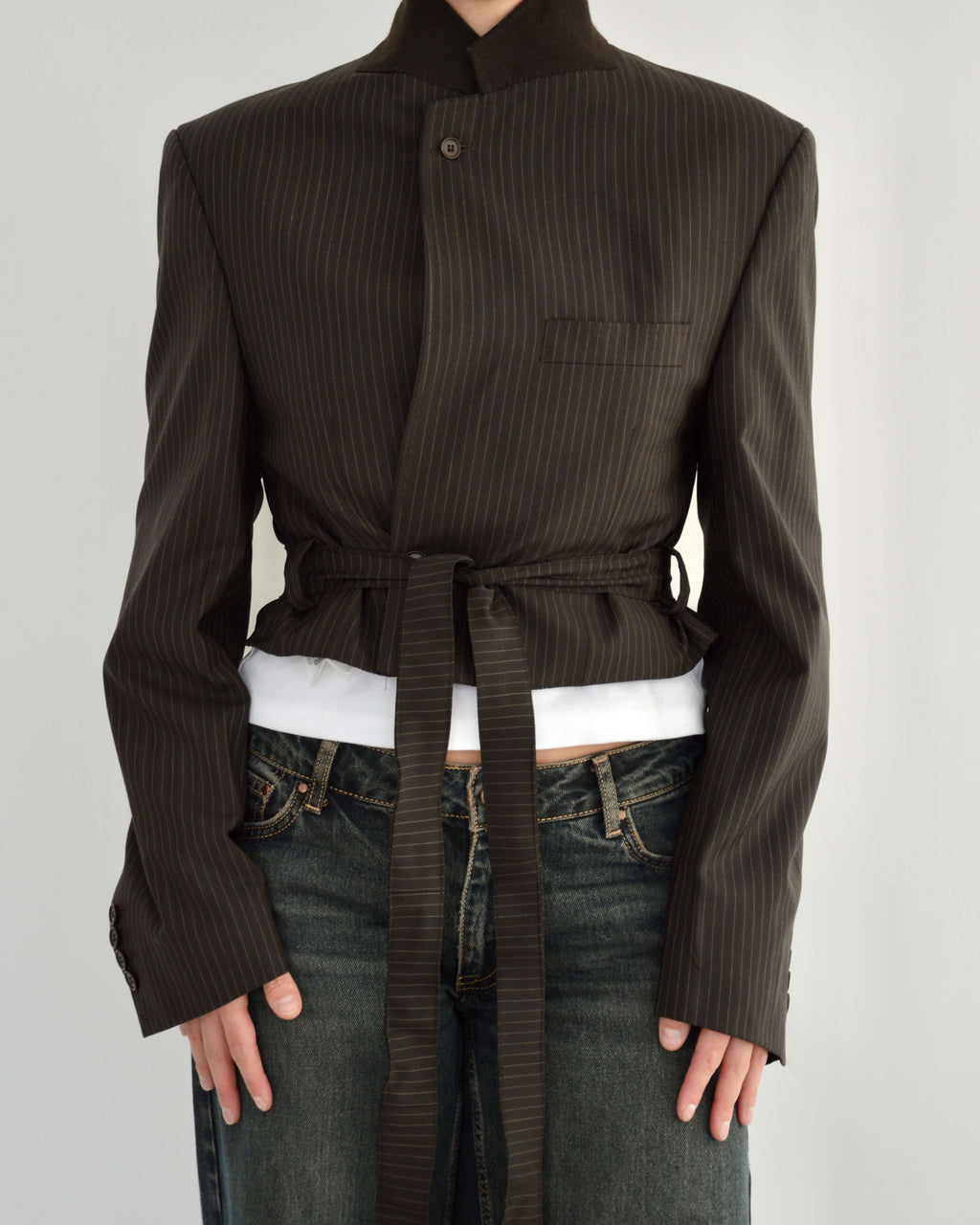 Tied-up Blazer - Brownie (M)