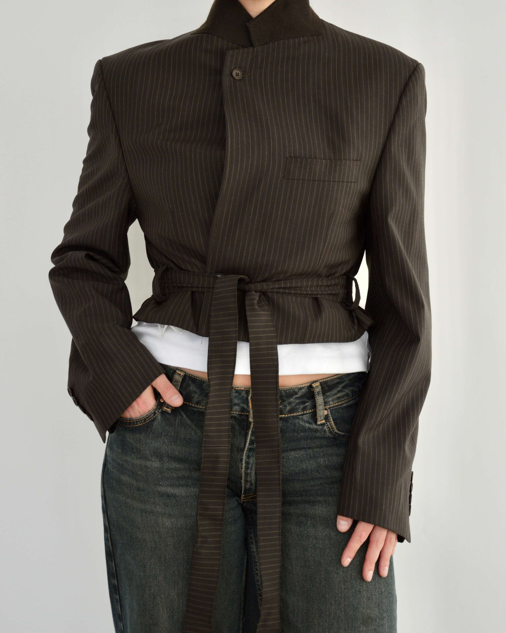 Tied-up Blazer - Brownie (M)