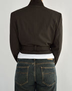 Tied-up Blazer - Brownie (M)