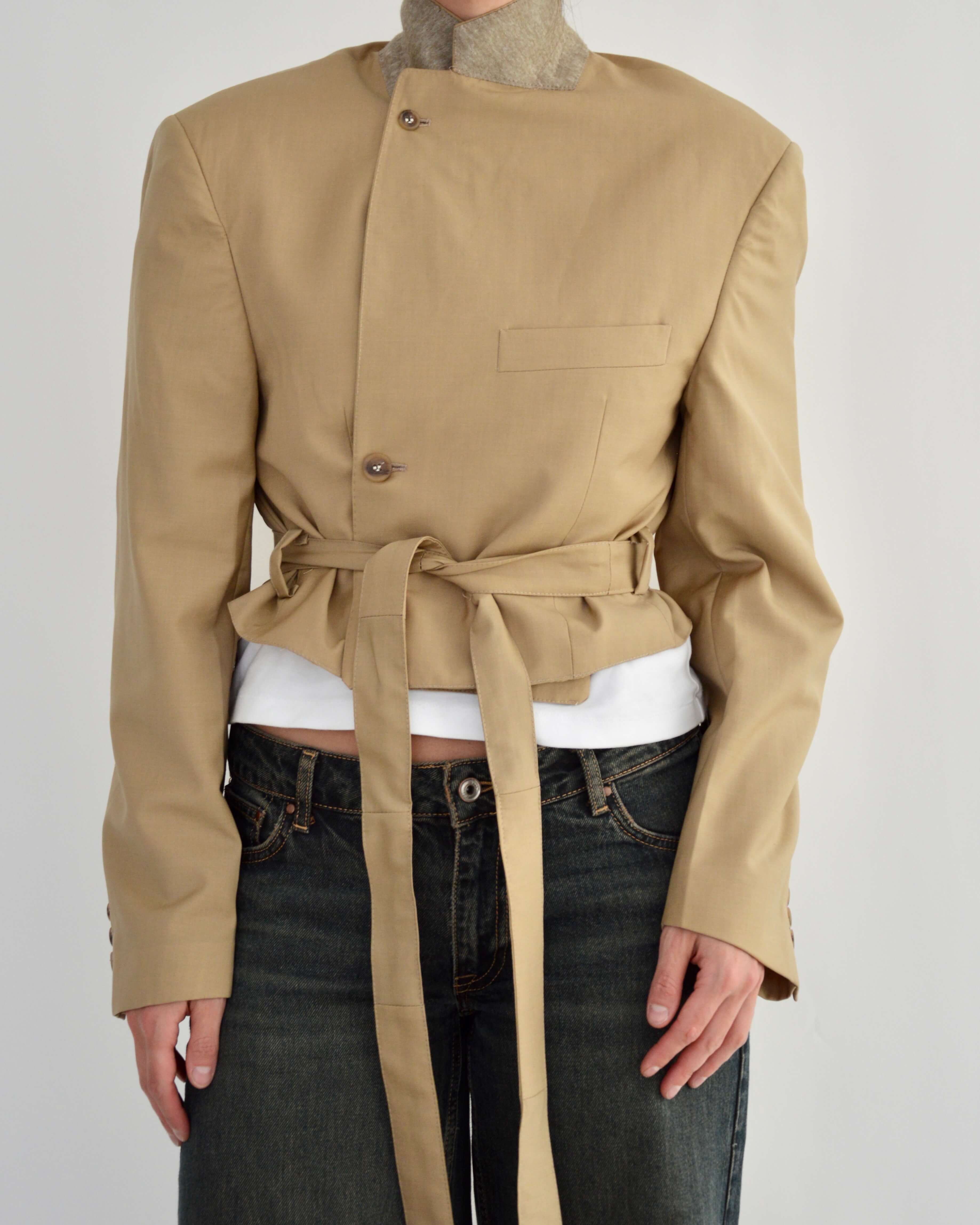 Tied-up Blazer - Golden (M)