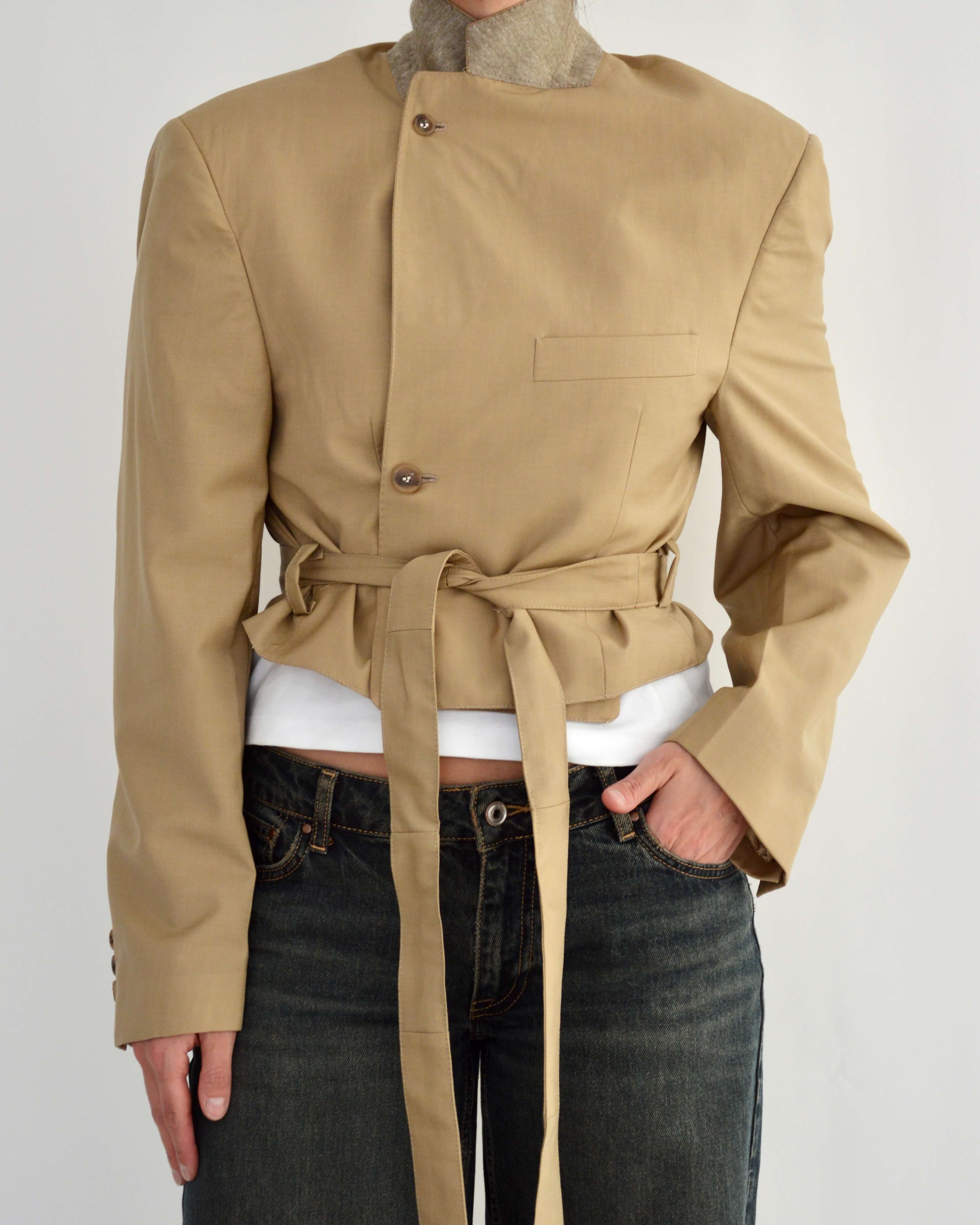 Tied-up Blazer - Golden (M)