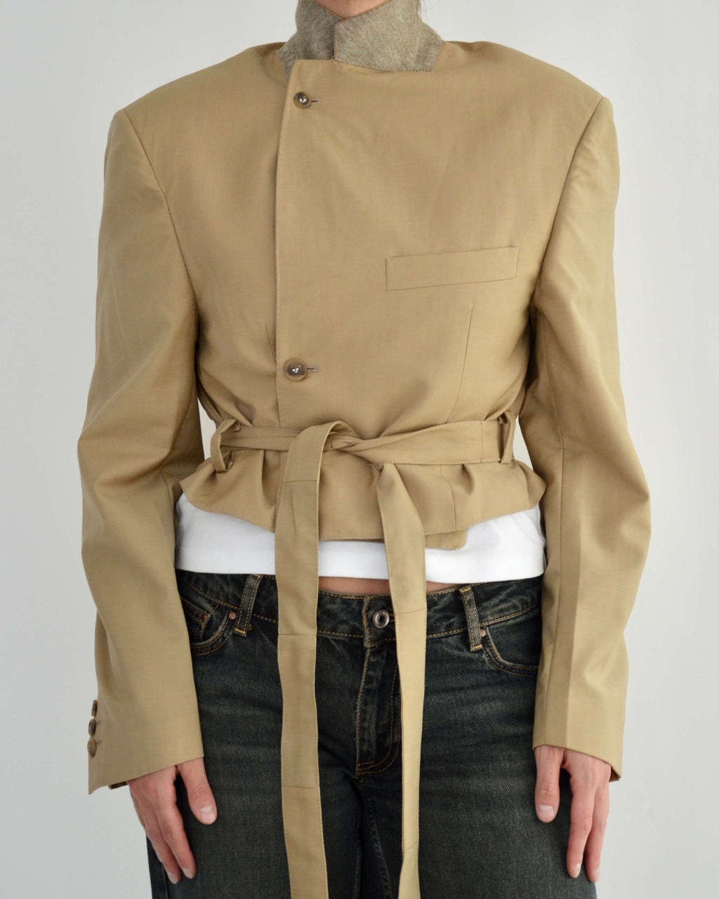 Tied-up Blazer - Golden (M)