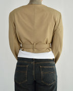 Tied-up Blazer - Golden (M)