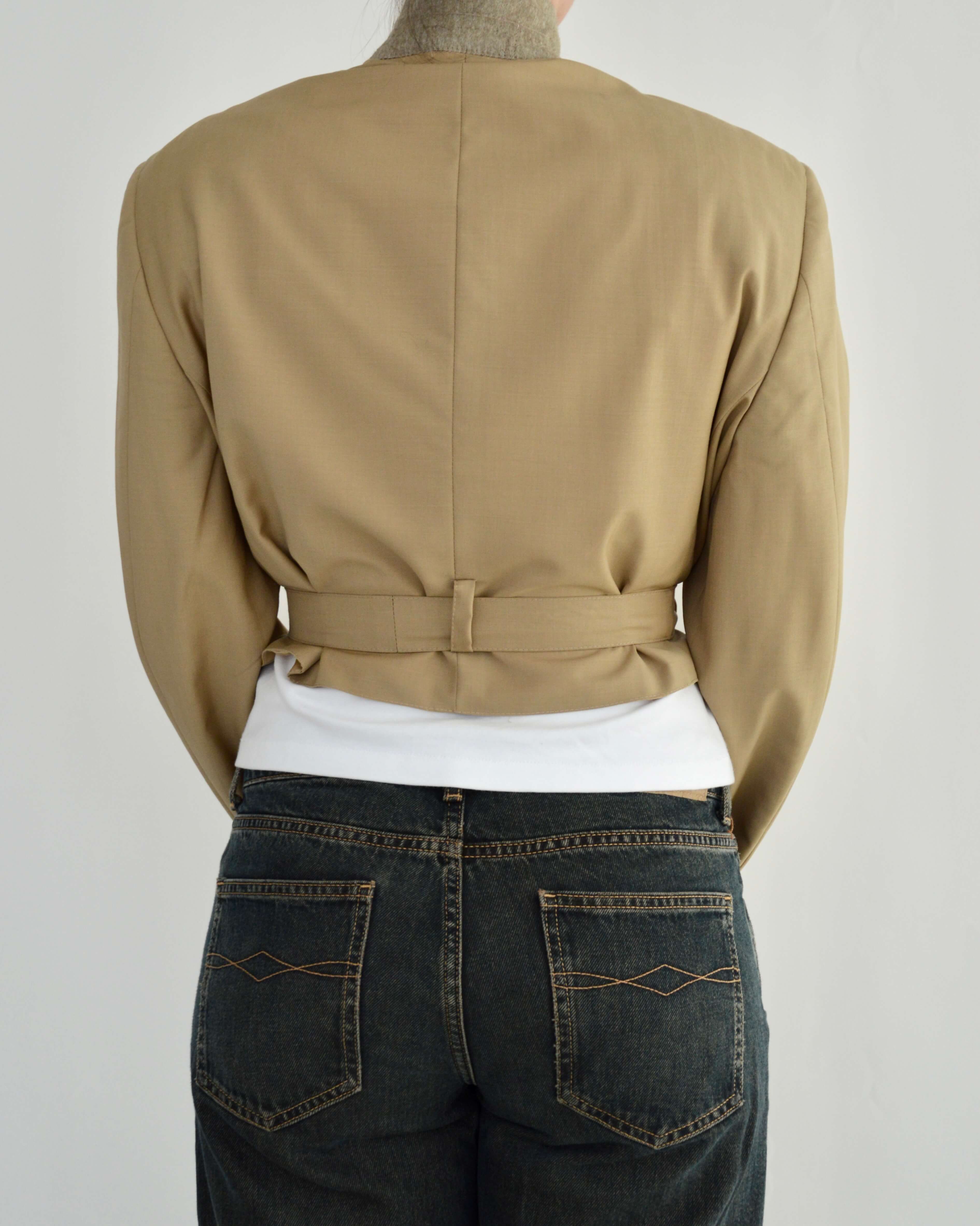 Tied-up Blazer - Golden (M)