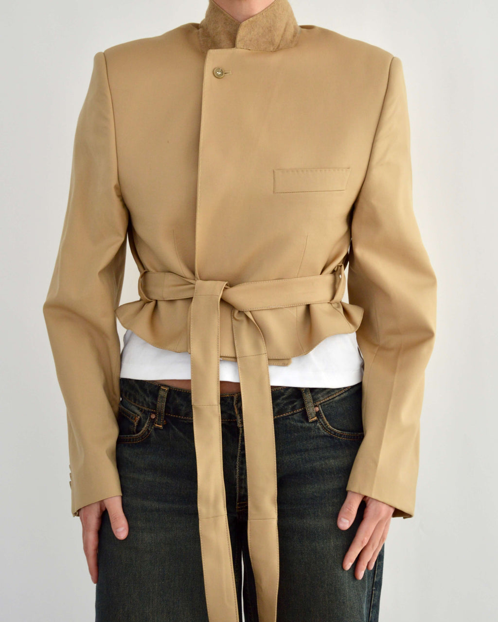 Tied-up Blazer - Golden II (S)