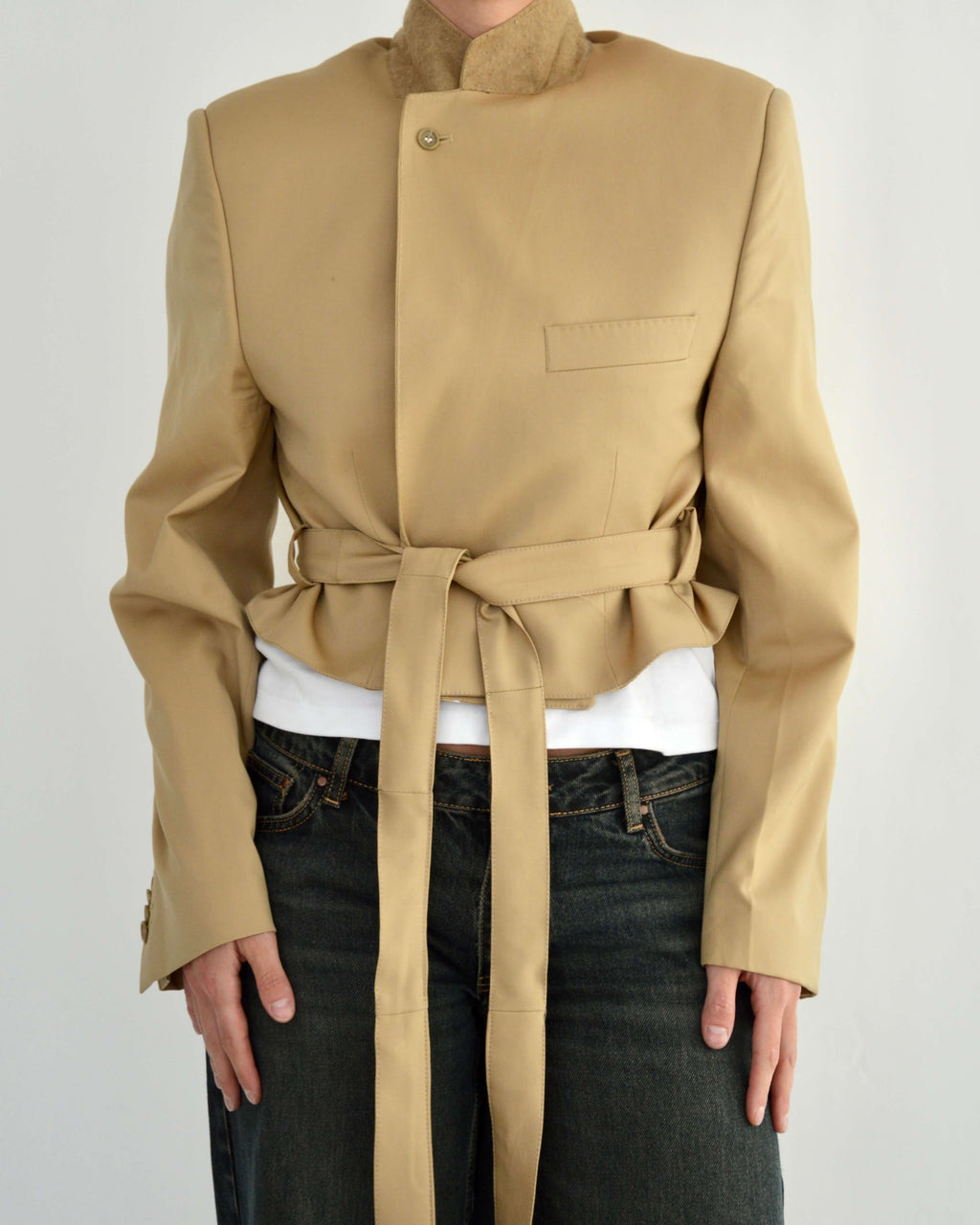 Tied-up Blazer - Golden II (S)