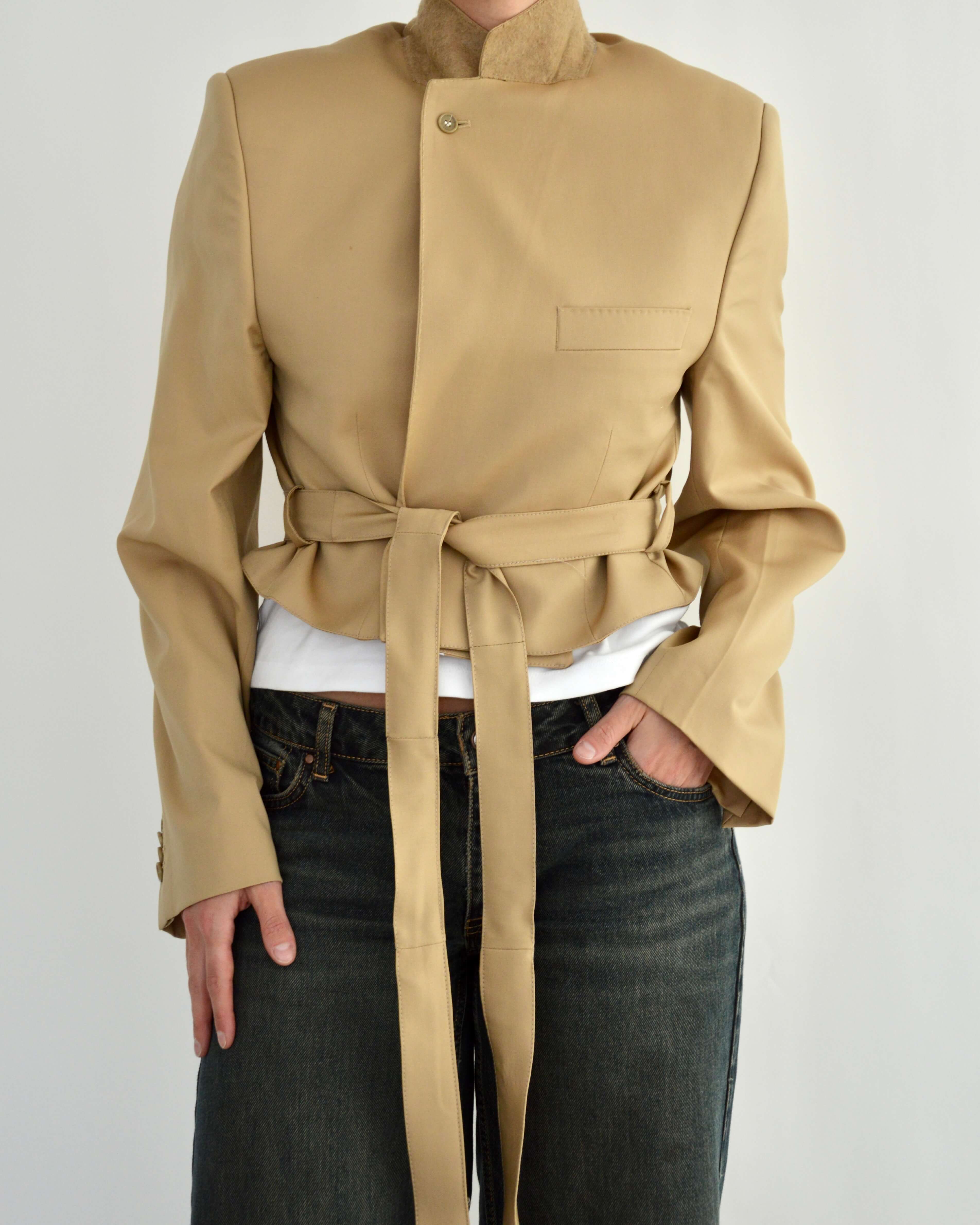 Tied-up Blazer - Golden II (S)