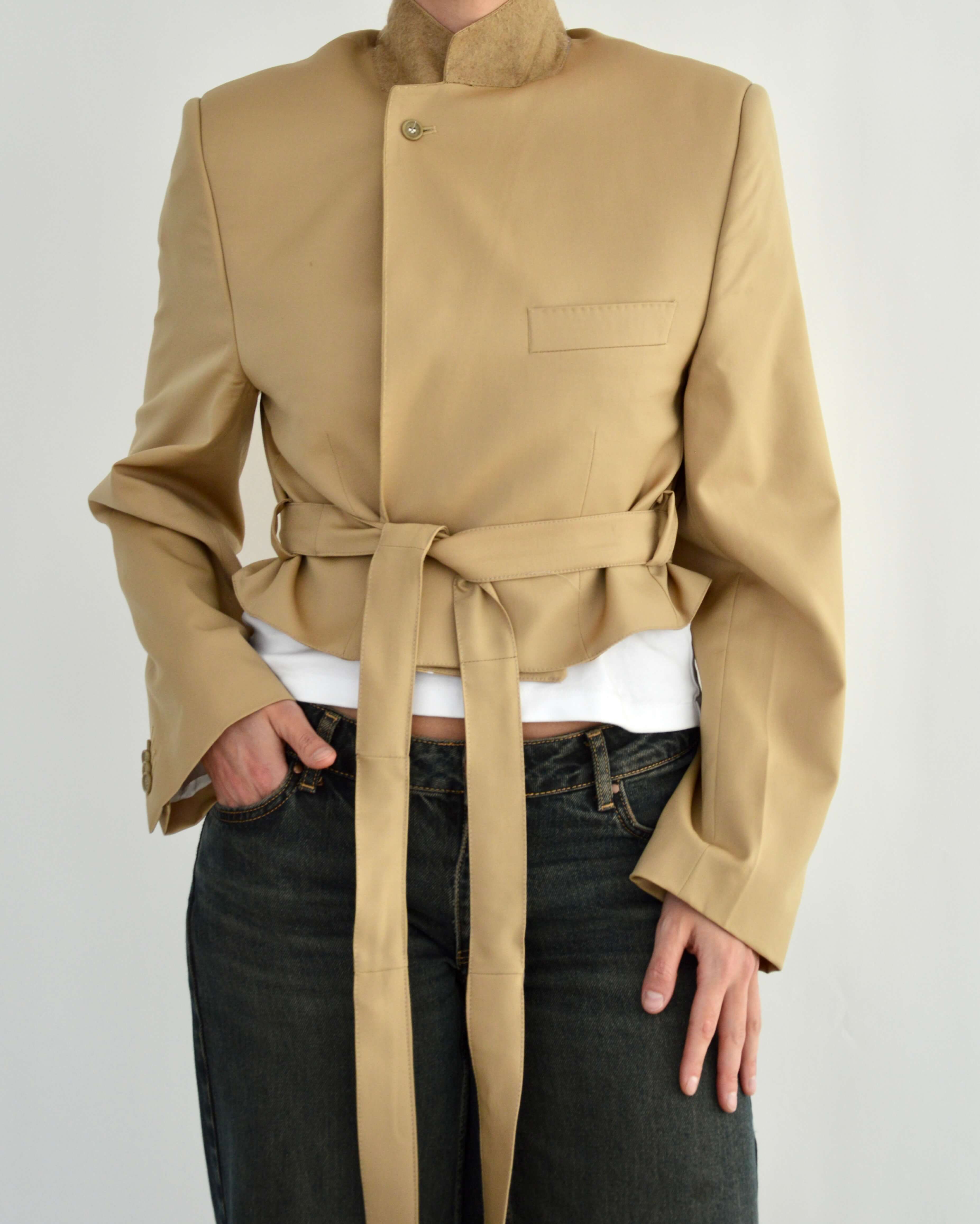 Tied-up Blazer - Golden II (S)