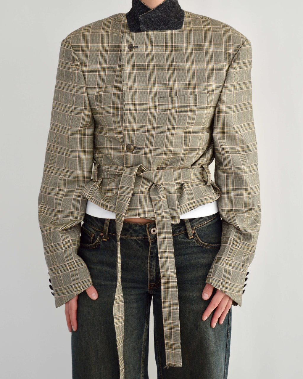 Tied-up Blazer - Oxford (L)