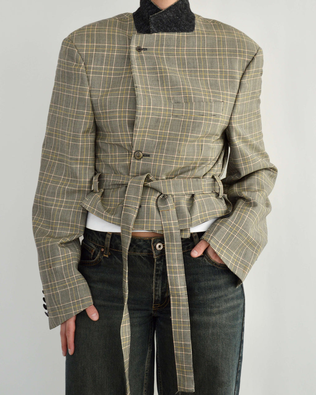 Tied-up Blazer - Oxford (L)