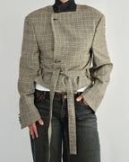 Tied-up Blazer - Oxford (L)
