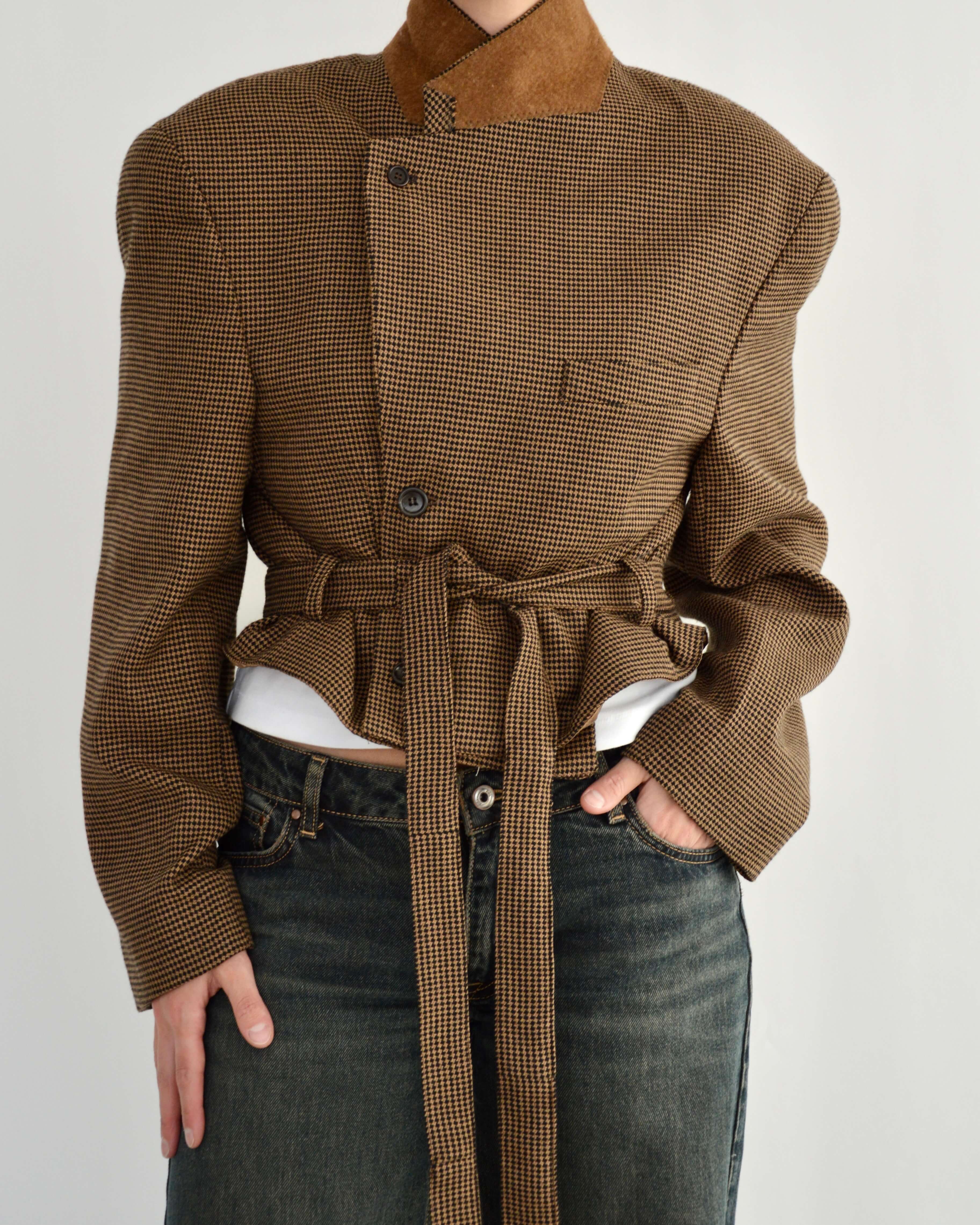 Tied-up Blazer - Perfect Shade (XL)