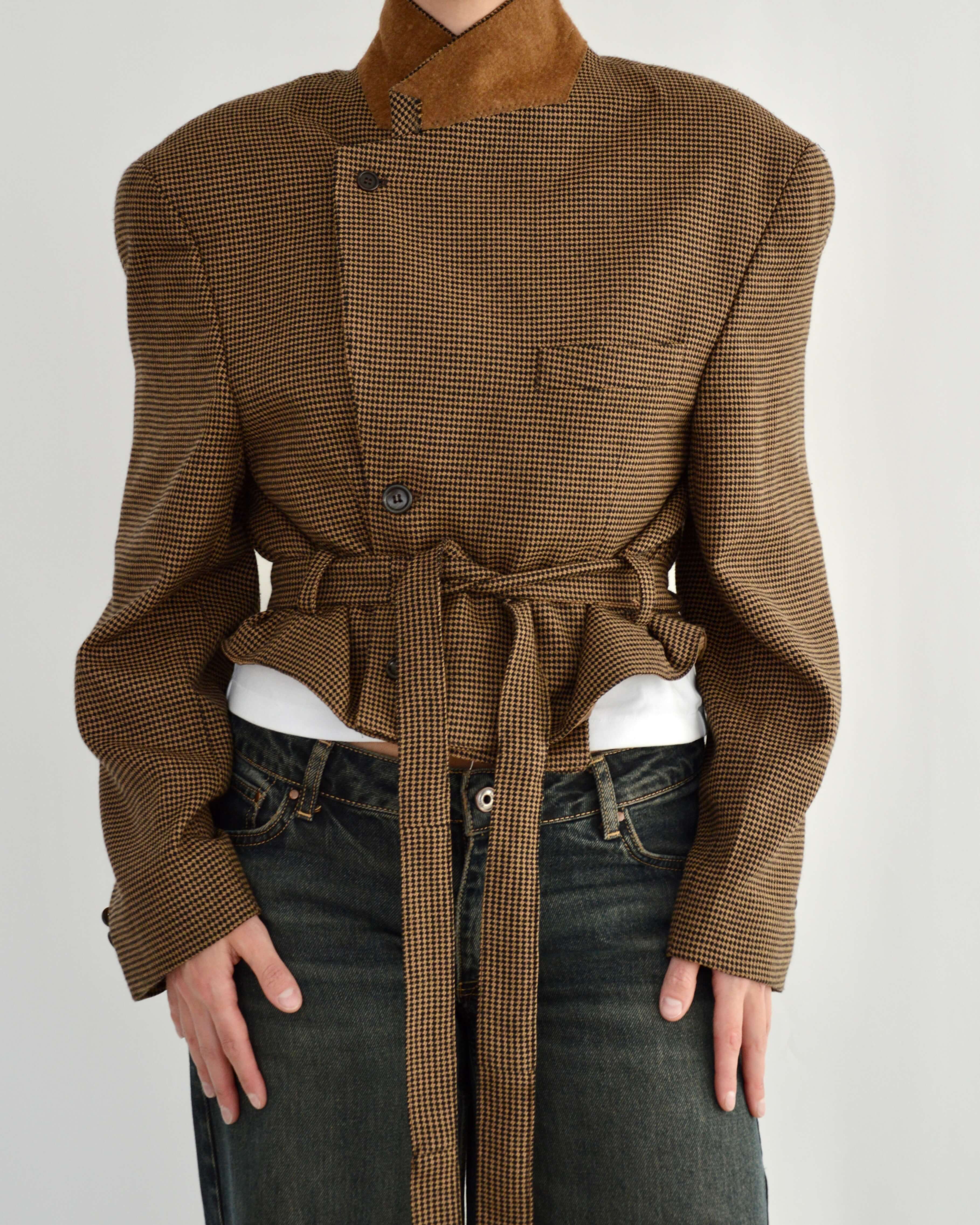 Tied-up Blazer - Perfect Shade (XL)