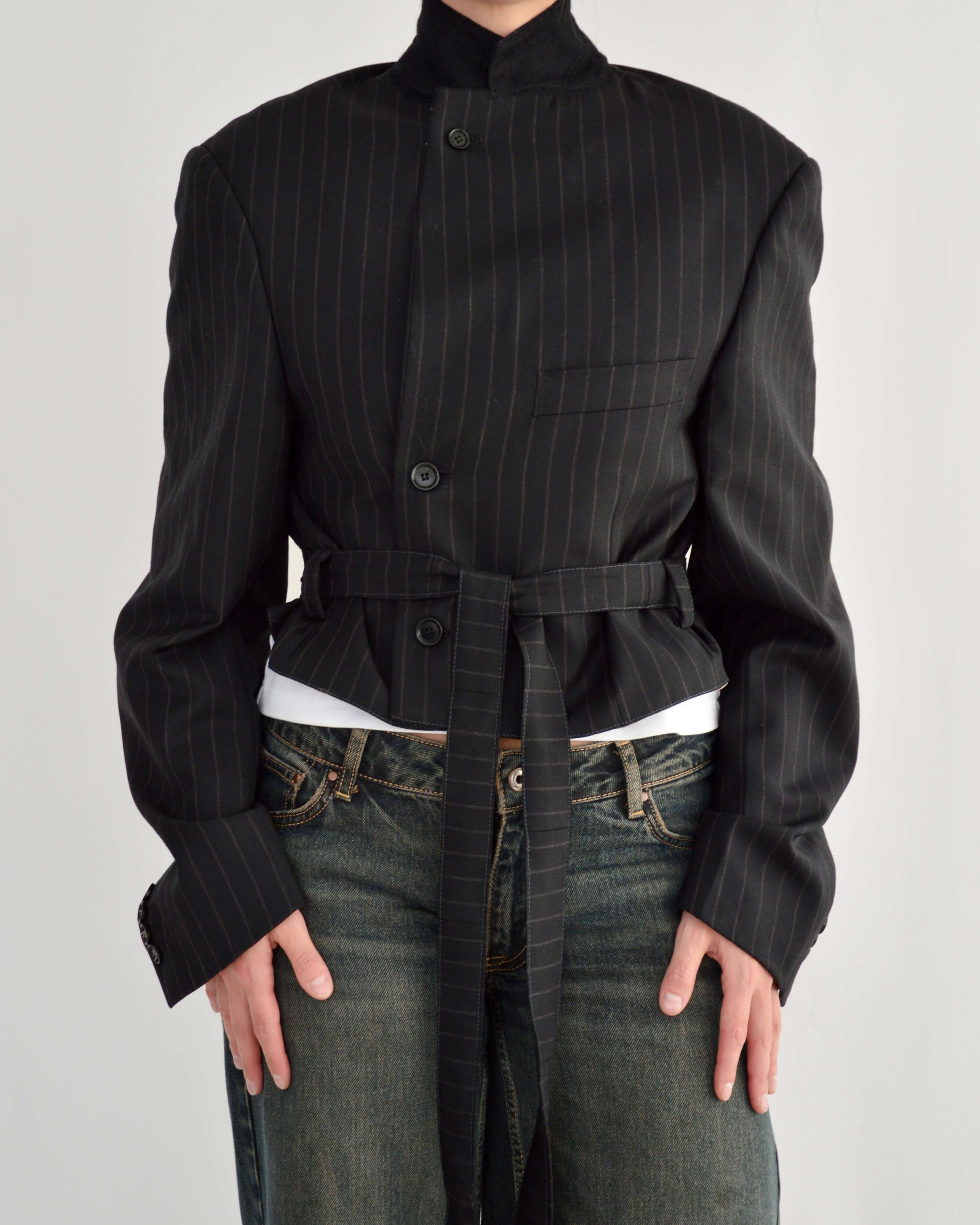 Tied-up Blazer - 90s Black (L)