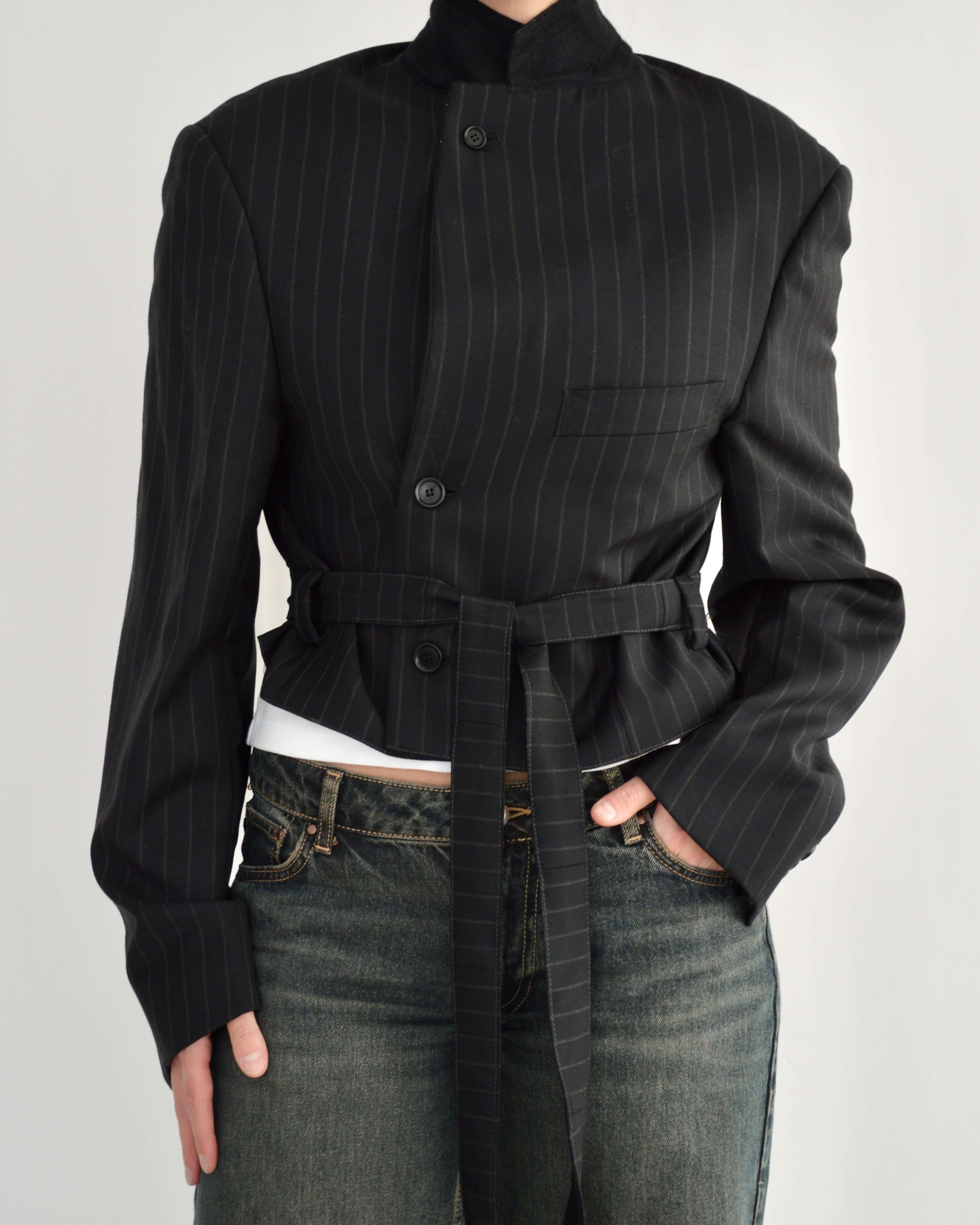 Tied-up Blazer - 90s Black (L)