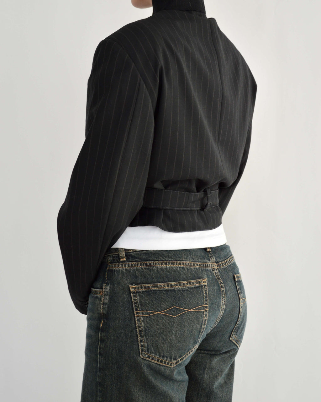 Tied-up Blazer - 90s Black (L)