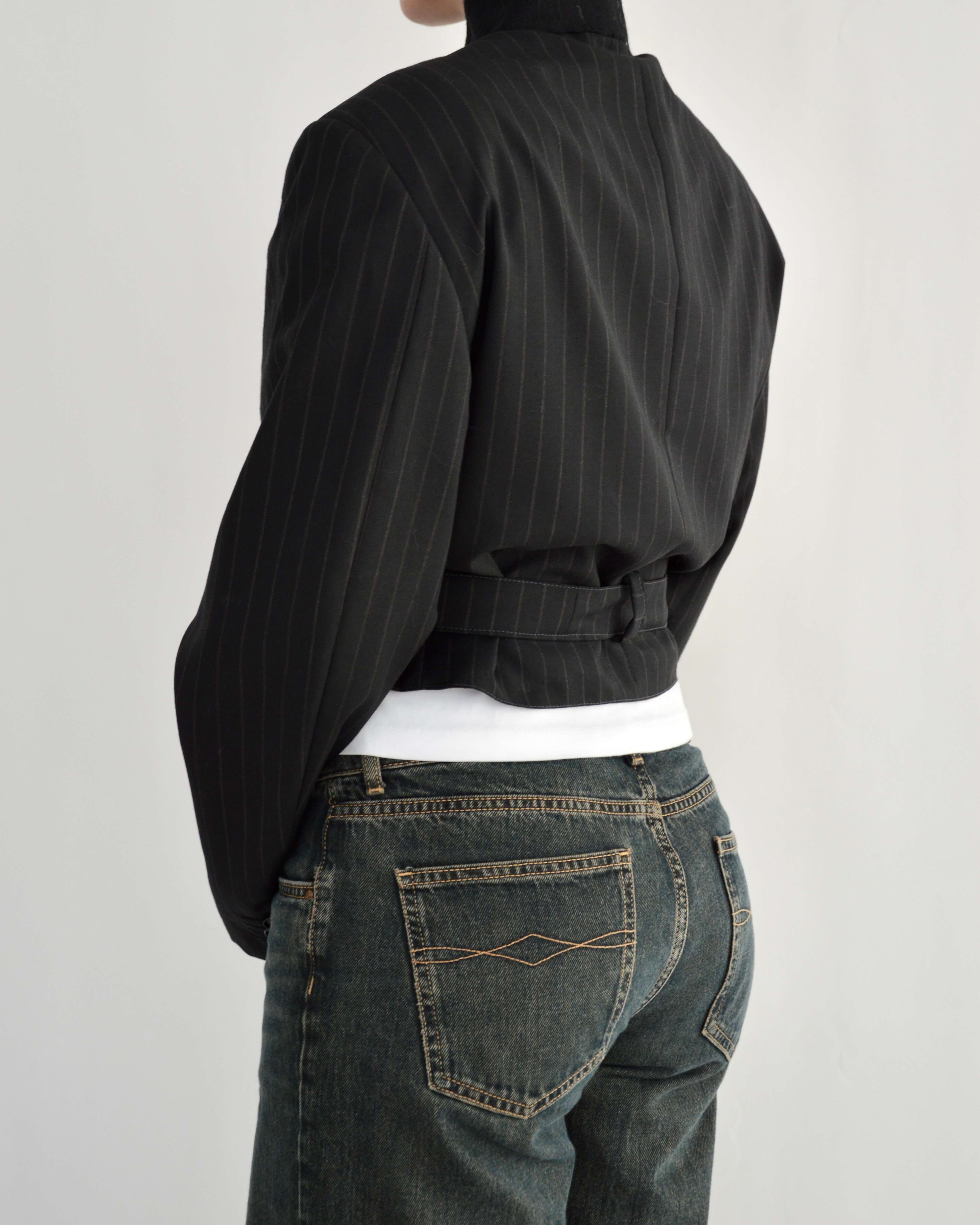 Tied-up Blazer - 90s Black (L)