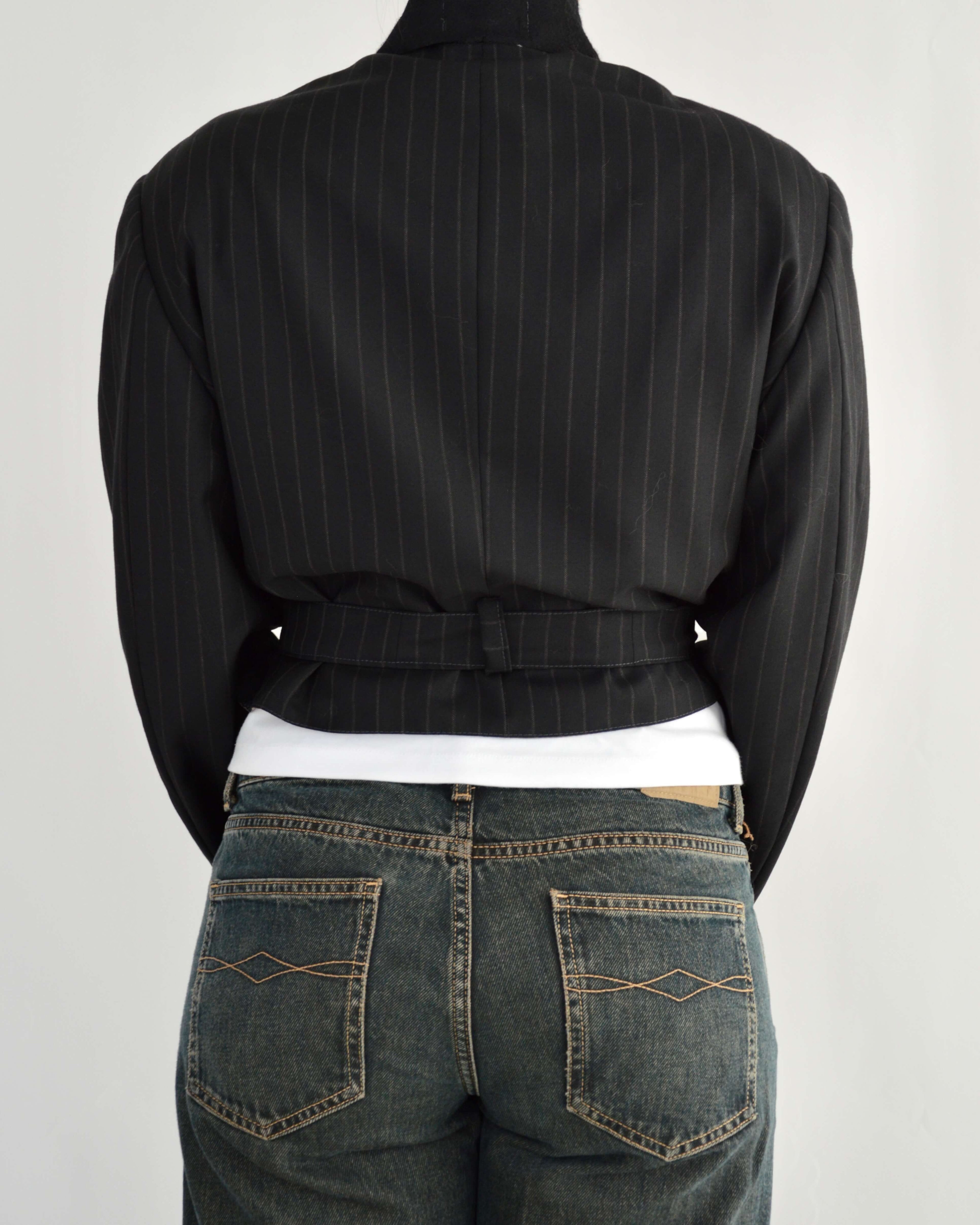 Tied-up Blazer - 90s Black (L)