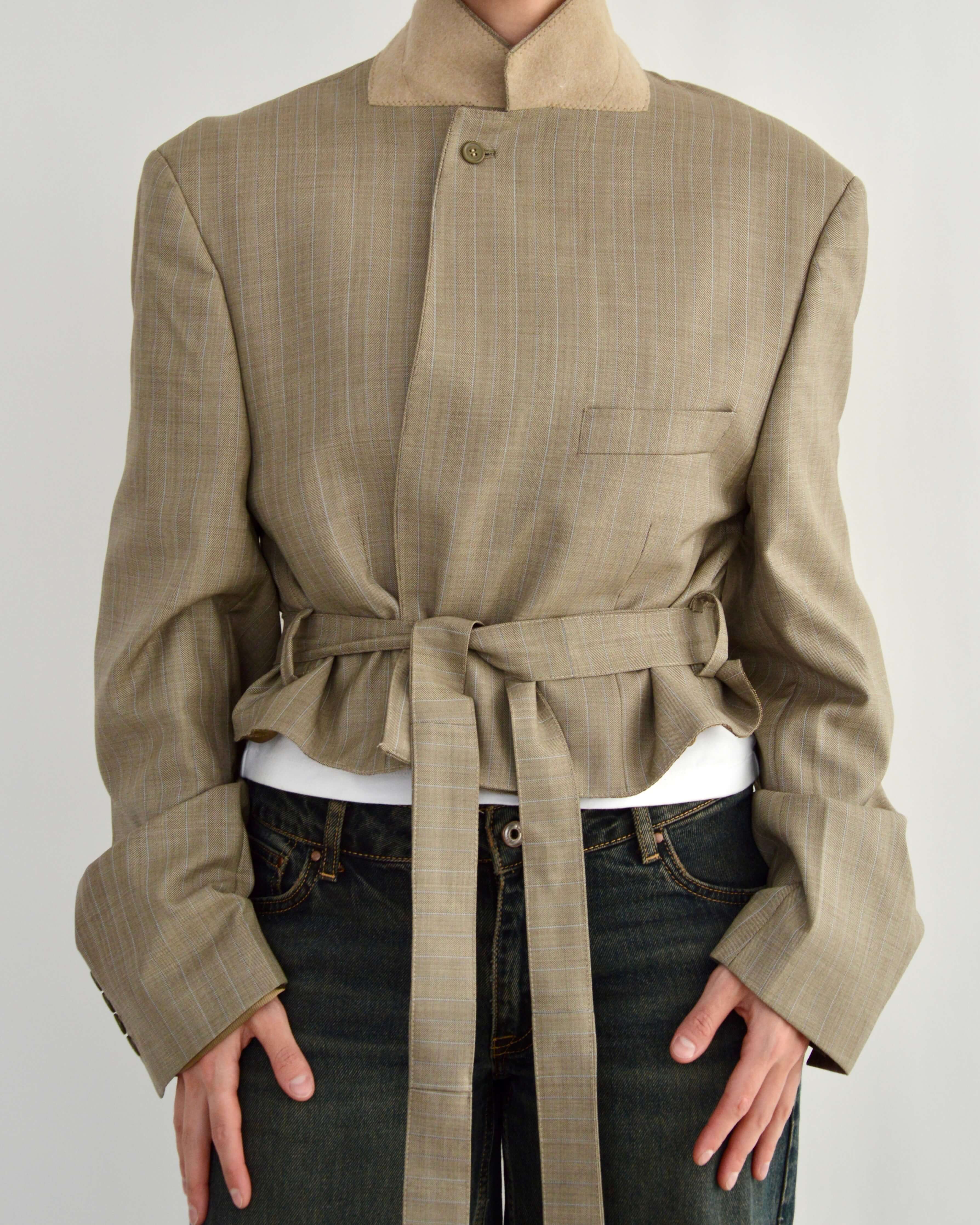 Tied-up Blazer - Light Perfection (XL)