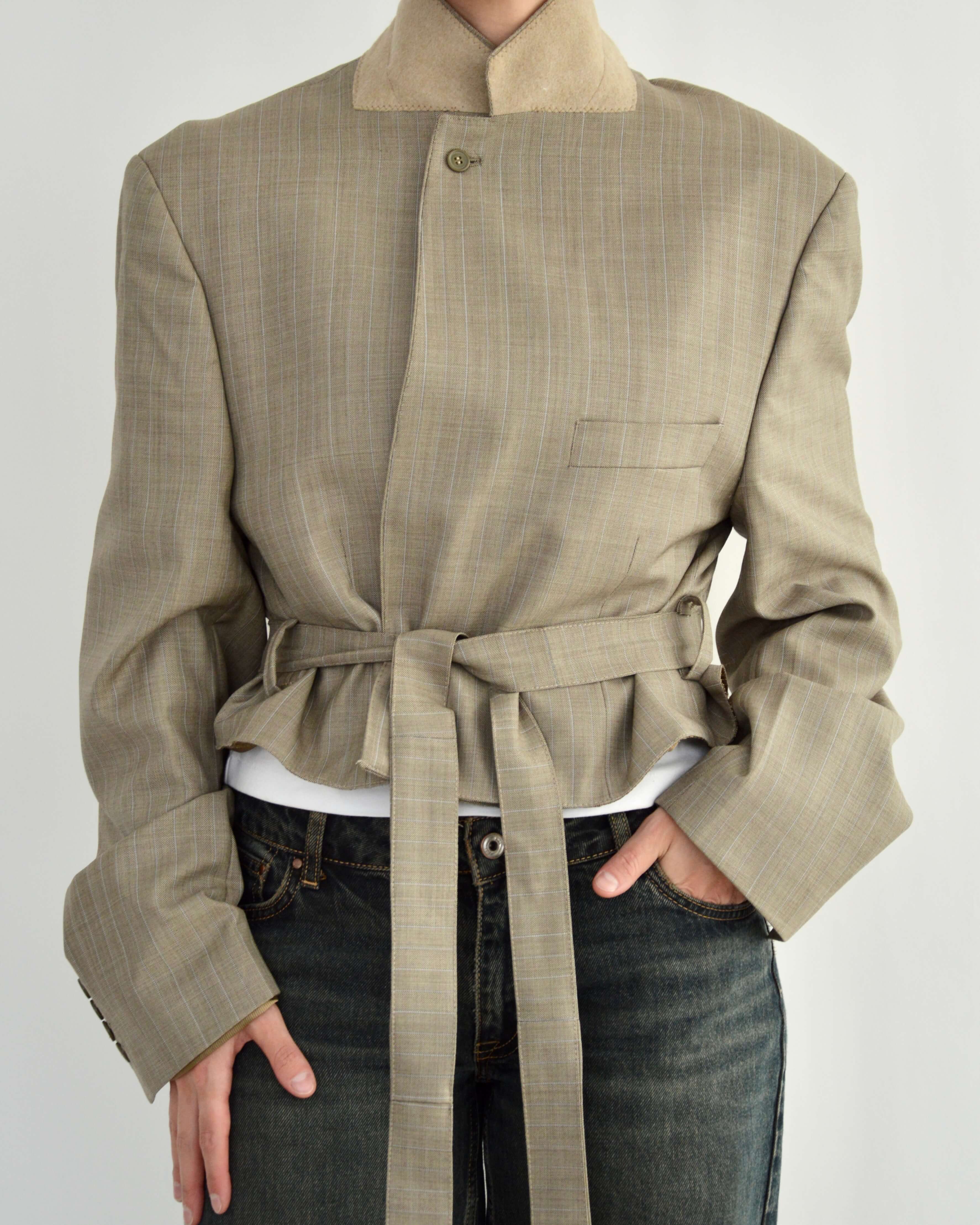 Tied-up Blazer - Light Perfection (XL)