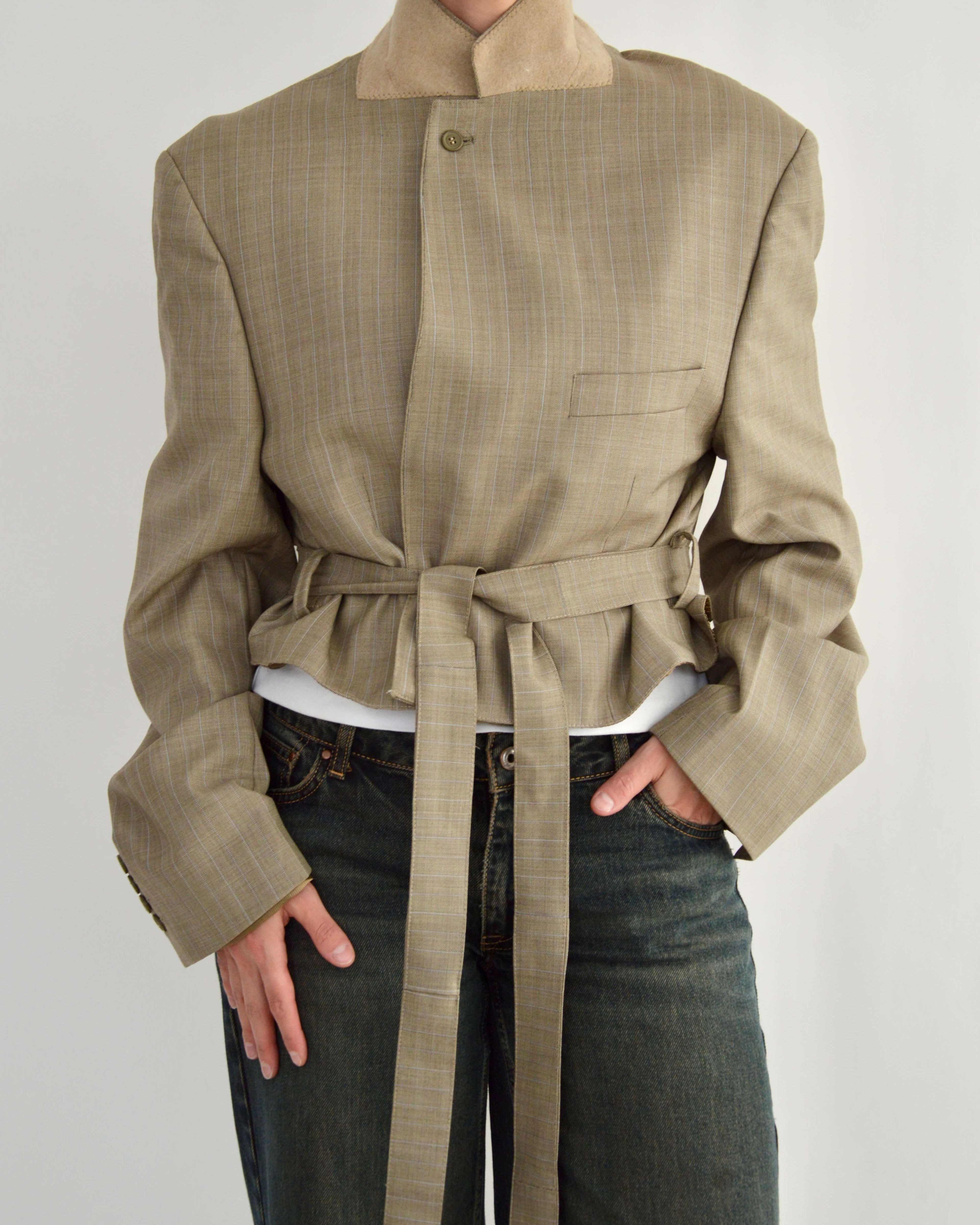 Tied-up Blazer - Light Perfection (XL)