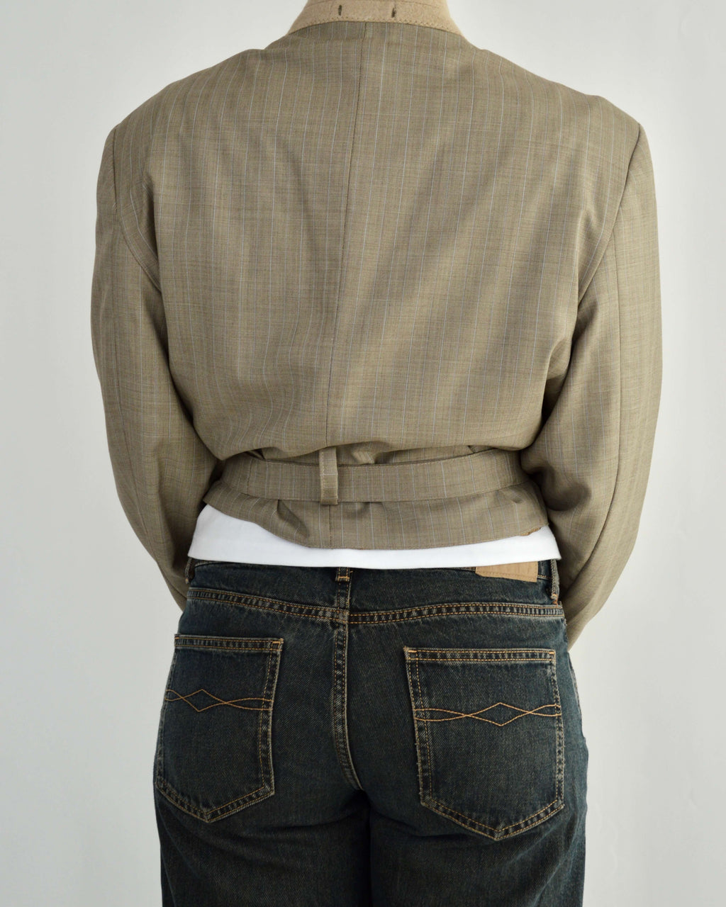 Tied-up Blazer - Light Perfection (XL)