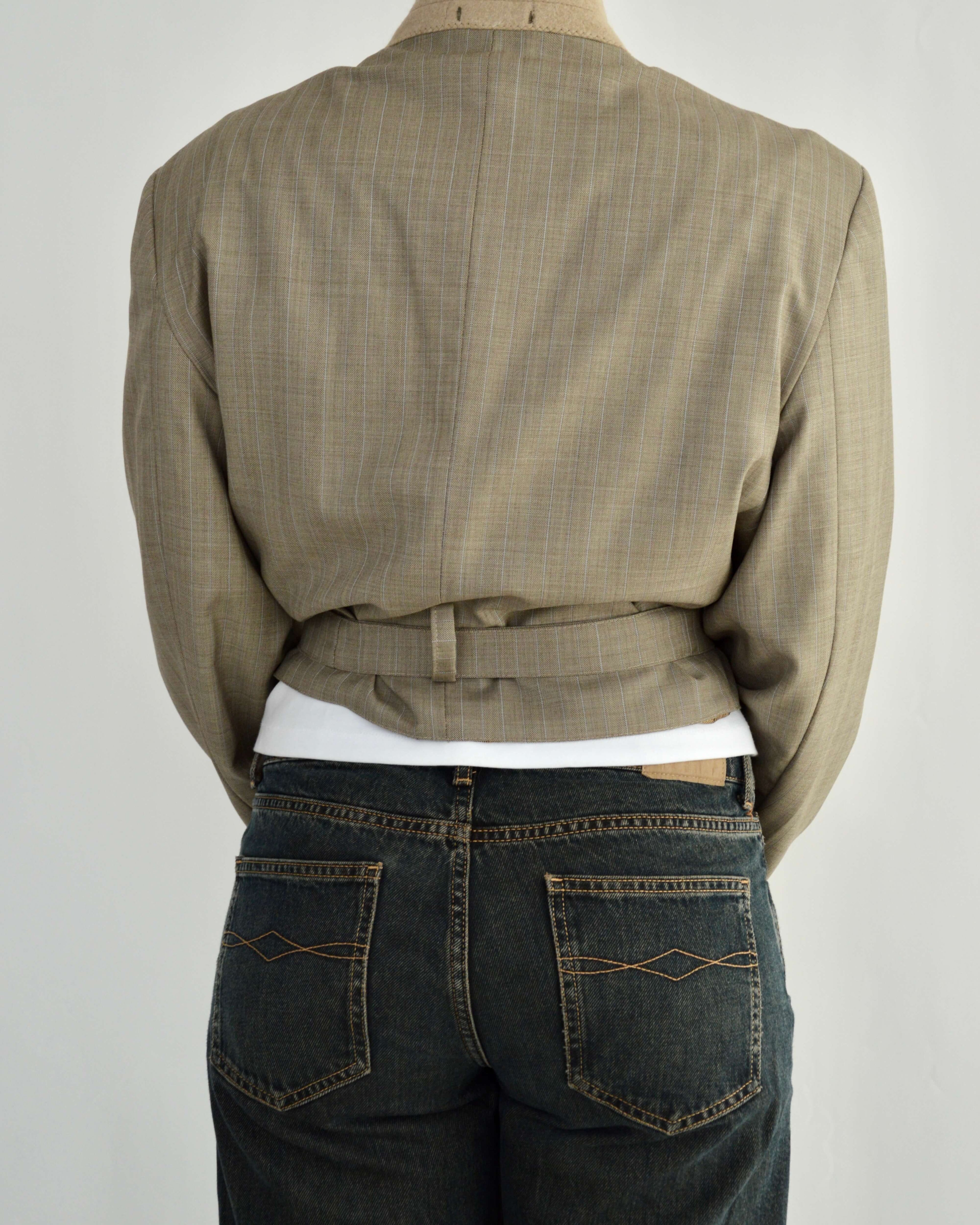 Tied-up Blazer - Light Perfection (XL)