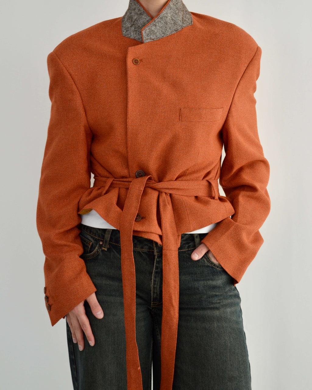 Tied-up Blazer - Spring Perfection (XL)