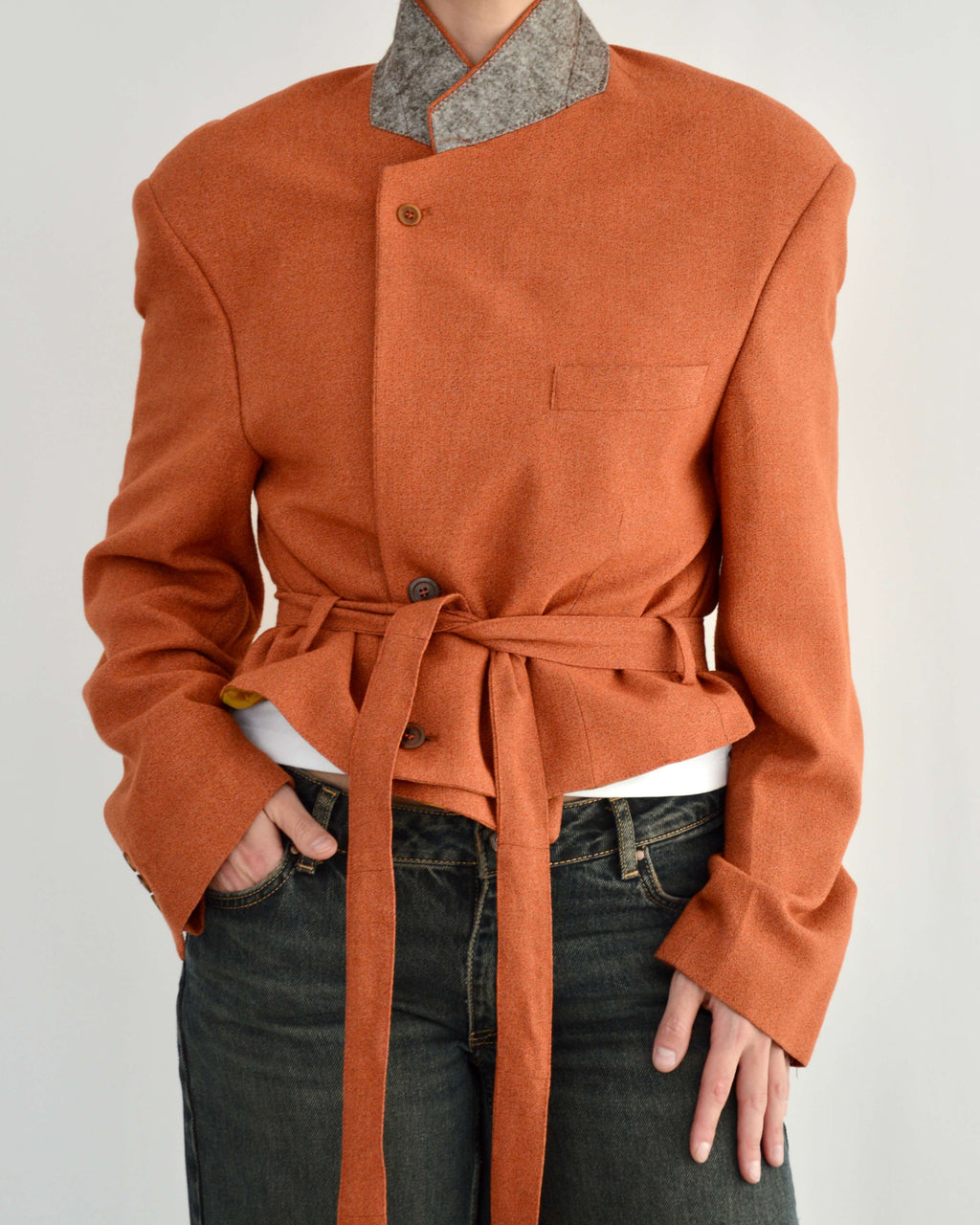 Tied-up Blazer - Spring Perfection (XL)