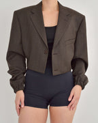 Blouson aviateur - Marron Perfection (M)