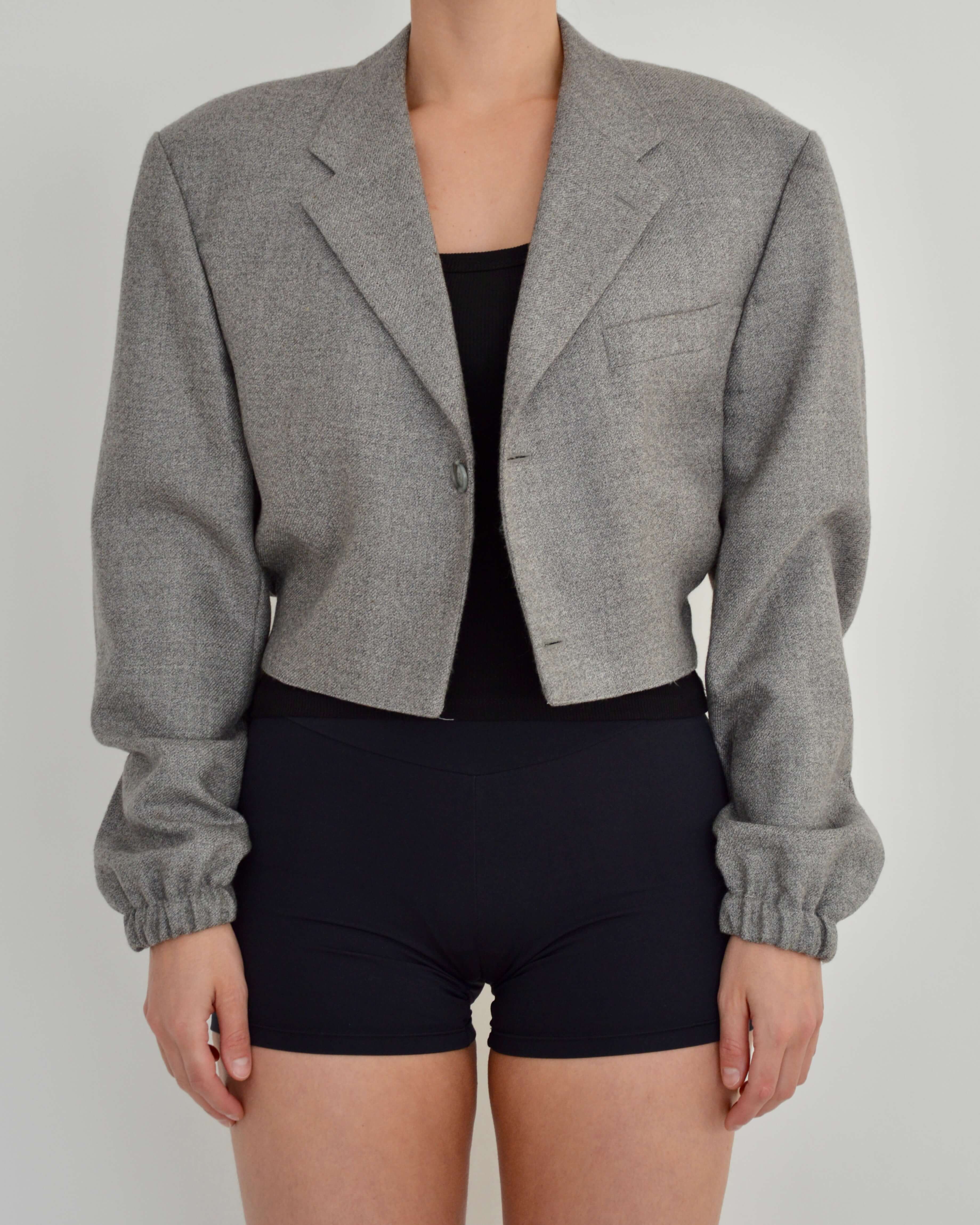 Bomber - Grey Textured (M)