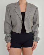 Bomber - Grey Textured (M)