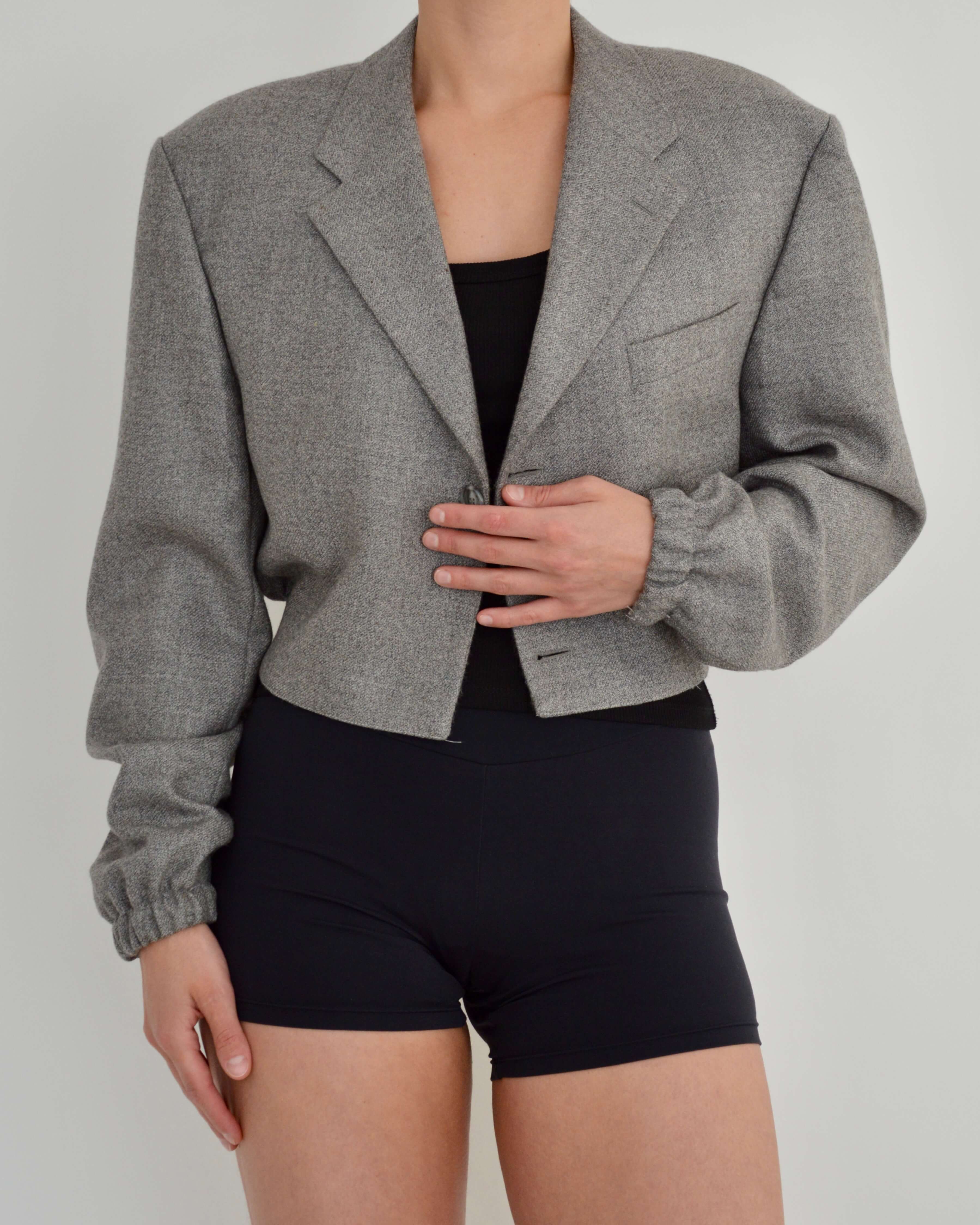 Bomber - Grey Textured (M)