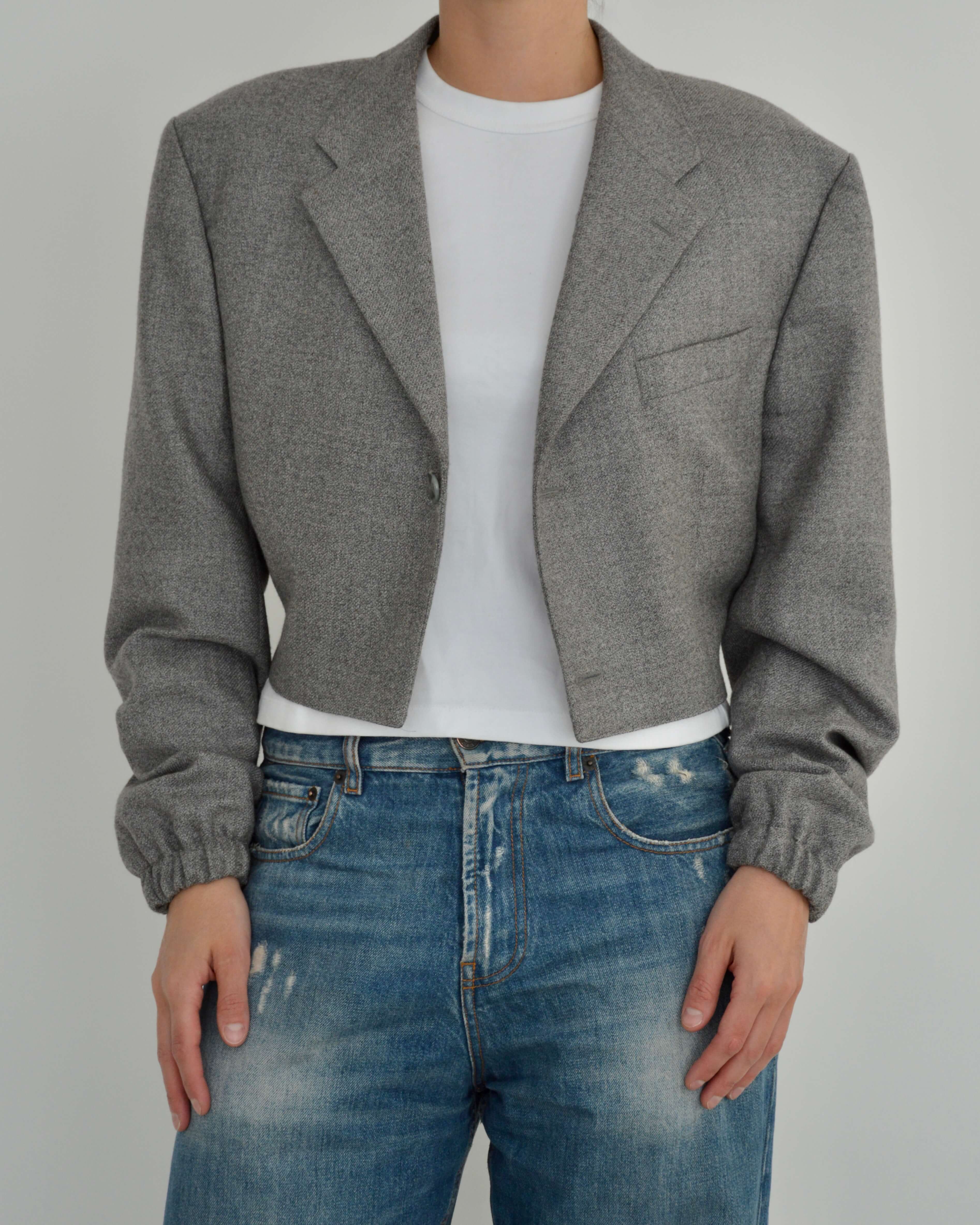 Bomber - Grey Textured (M)