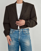 Blouson aviateur - Marron Perfection (M)