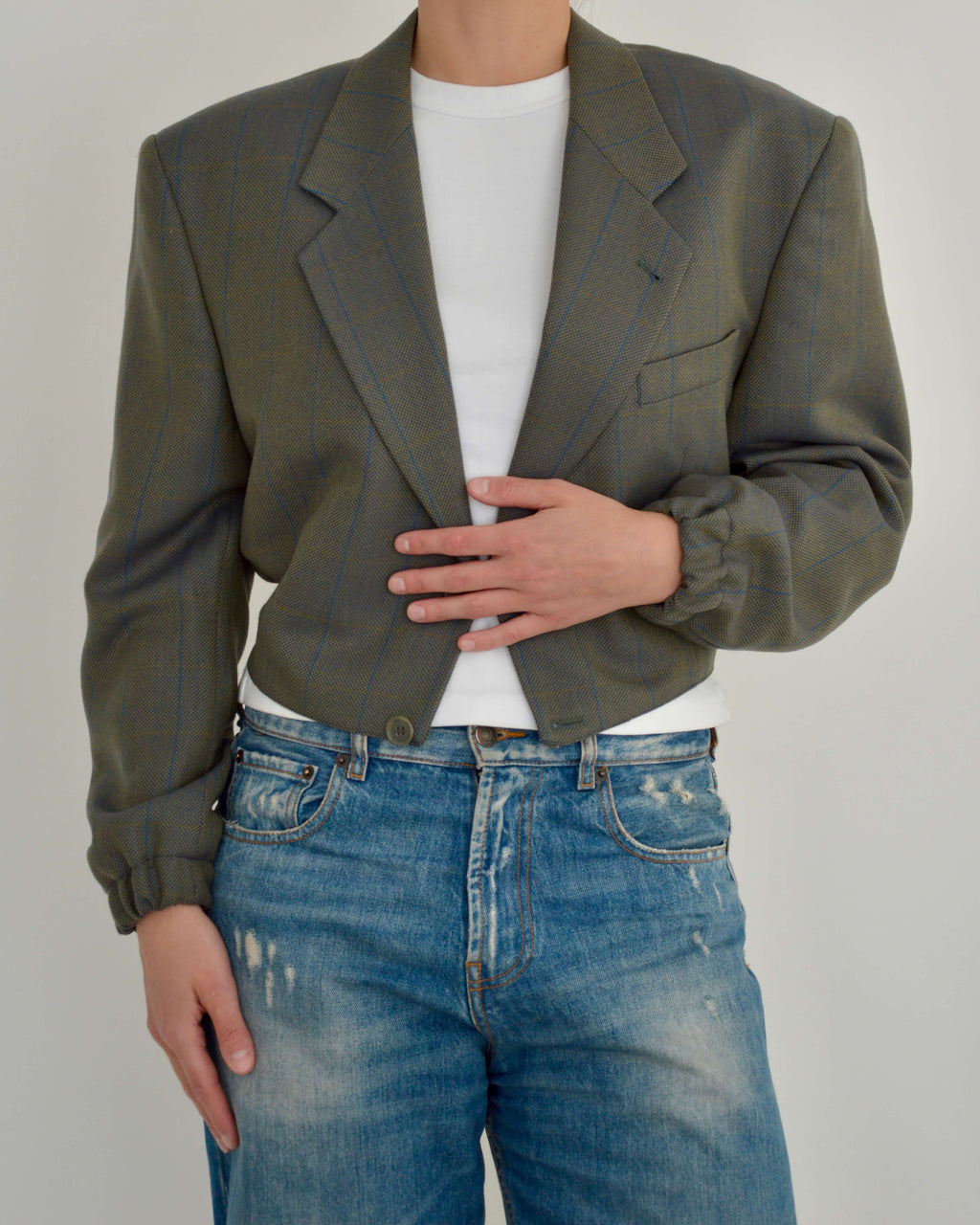 Bomber - Green Checkred (M)