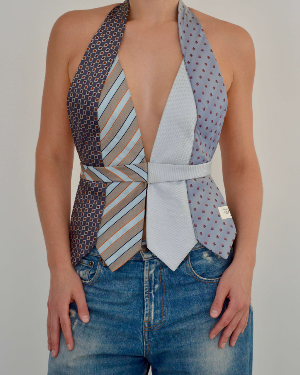 Tie Top & Flower Choker - nº 76 (M)